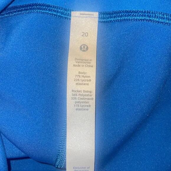 Lululemon Women’s Plus Size 20 Wunder Train HR Tight 25” New NWT - Picture 3 of 5